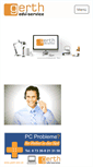 Mobile Screenshot of gerth-edv.de